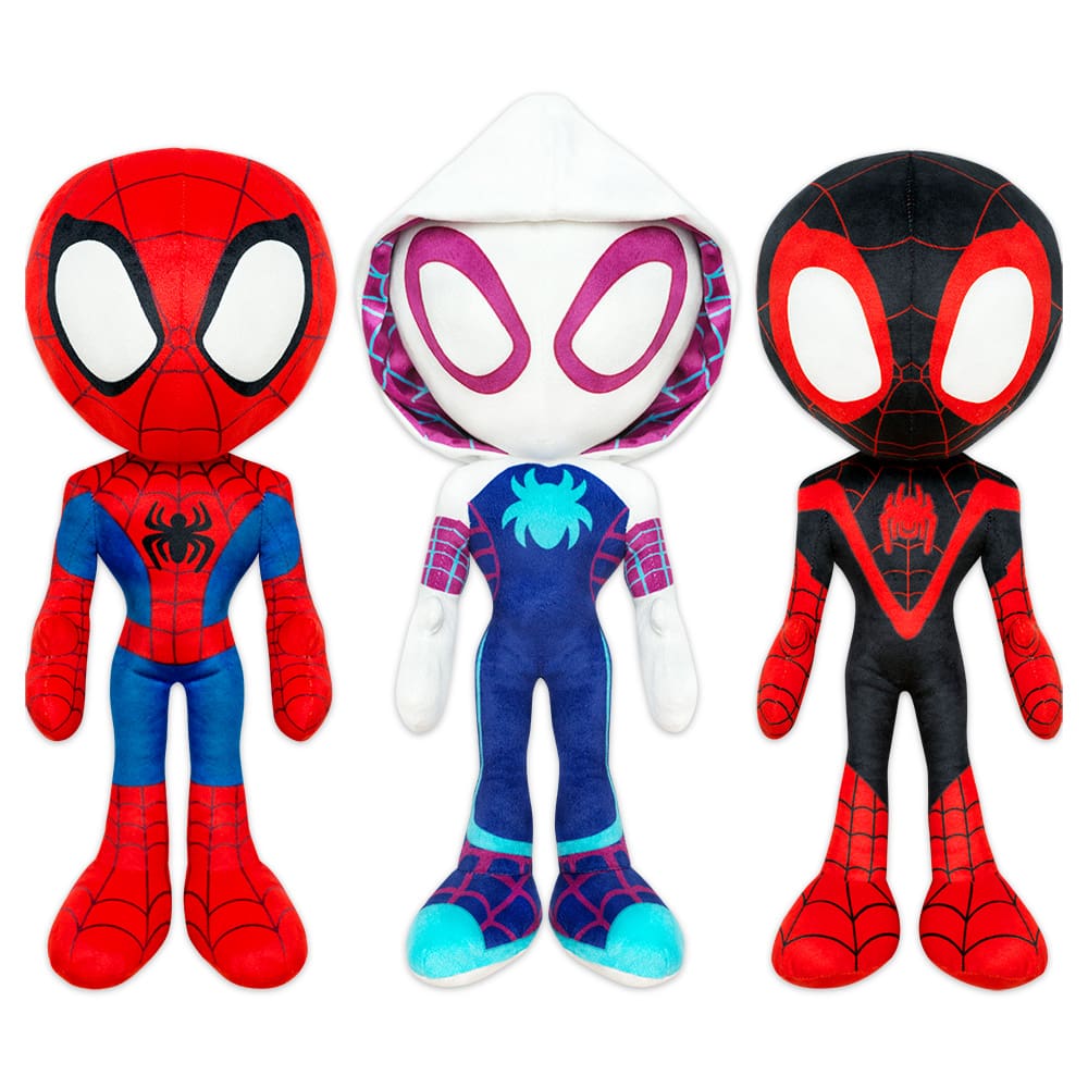 Spidey and His Amazing friends Plush characters