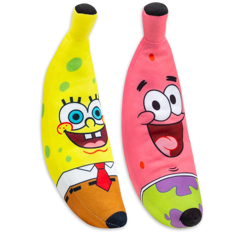 SpongeBob and Patrick as Bananas Plush toys