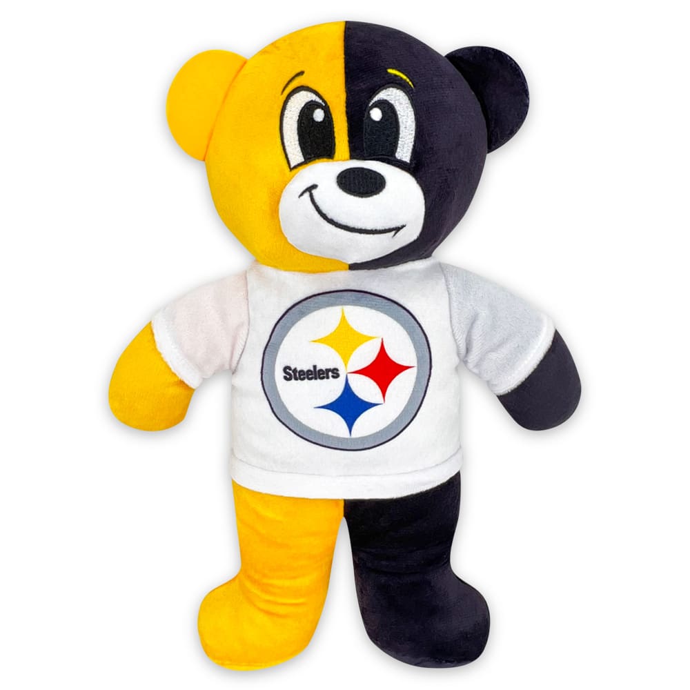 Steelers NFL Dual Colored plush fan bear merchandise
