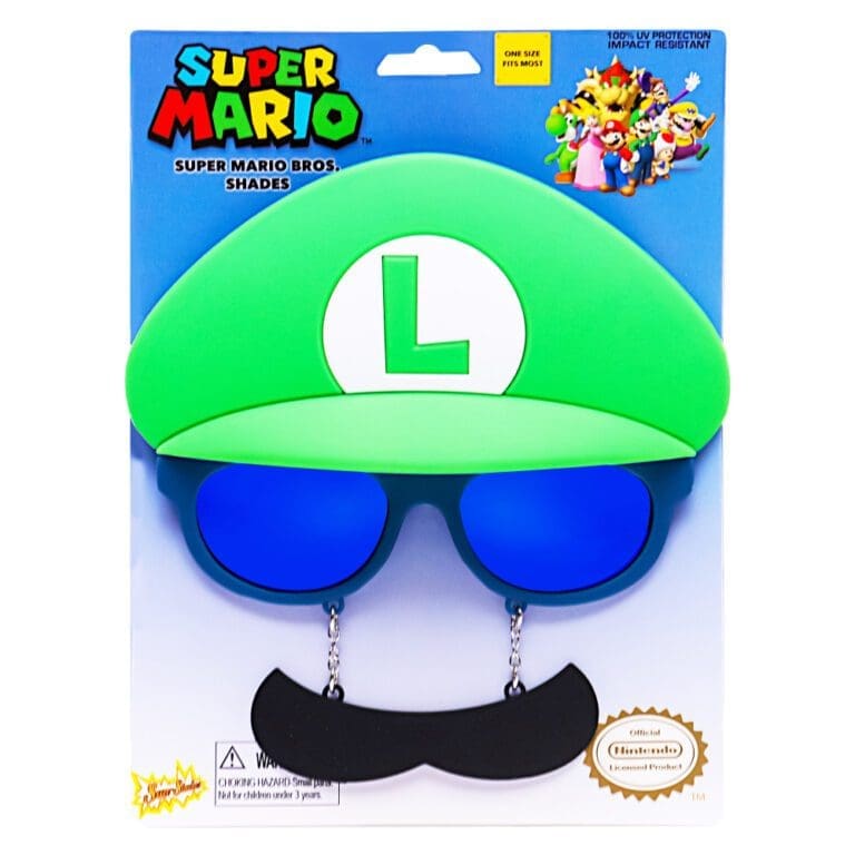 Luigi Licensed Sunglasses Nintendo
